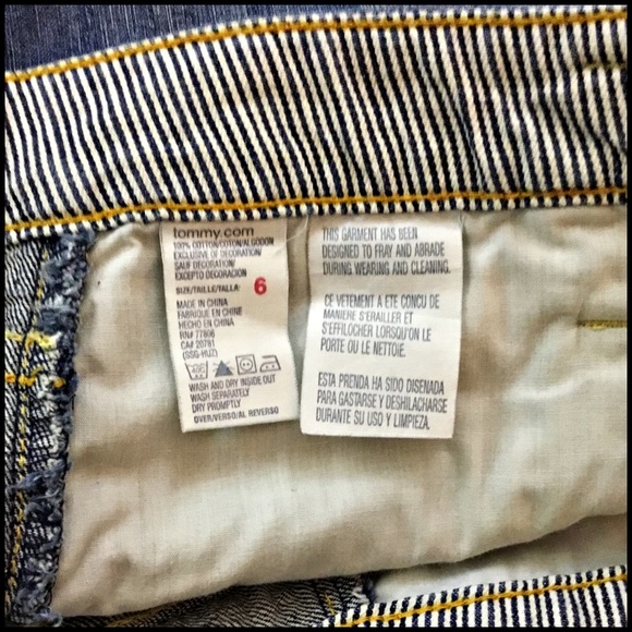 Tommy Hilfiger Denim Jeans Skirt - Picture 8 of 9